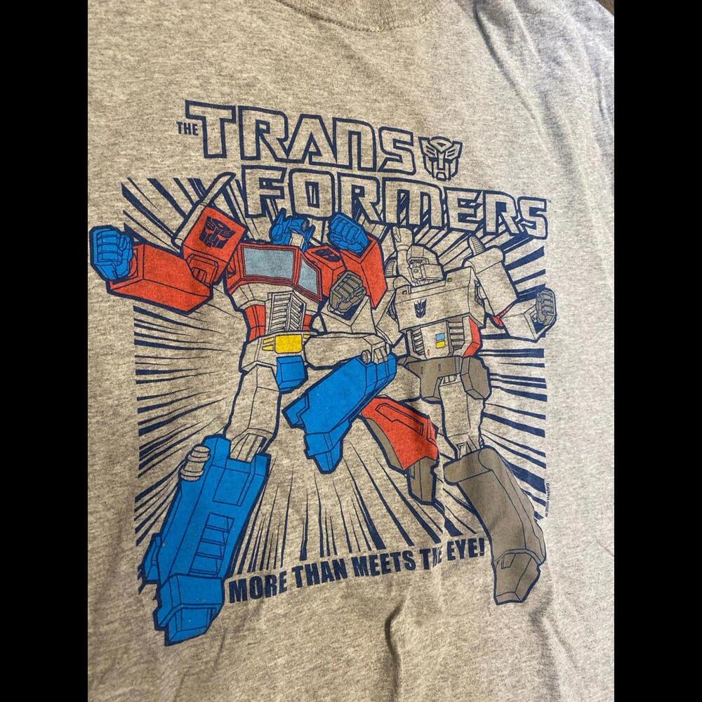 T-shirt transformers xl extra large fruit loom vintage style